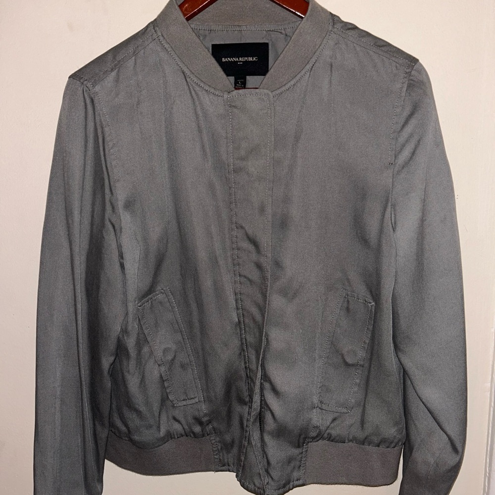 Banana republic bomber style jacket